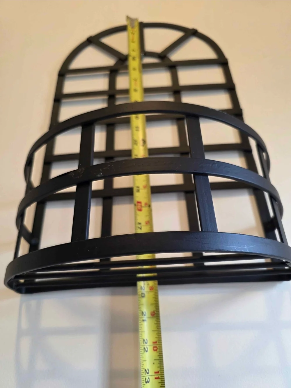 Black Metal Wall Planter/Shelf